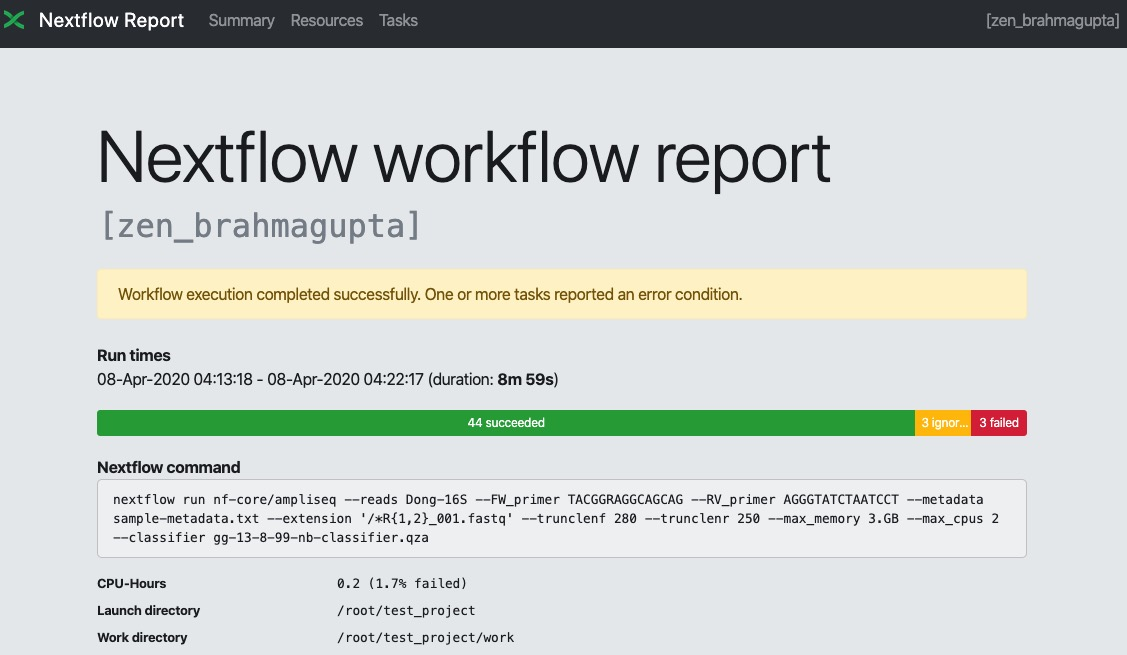 使用nf-core的ampliseq（qiime2）流程分析16S数据