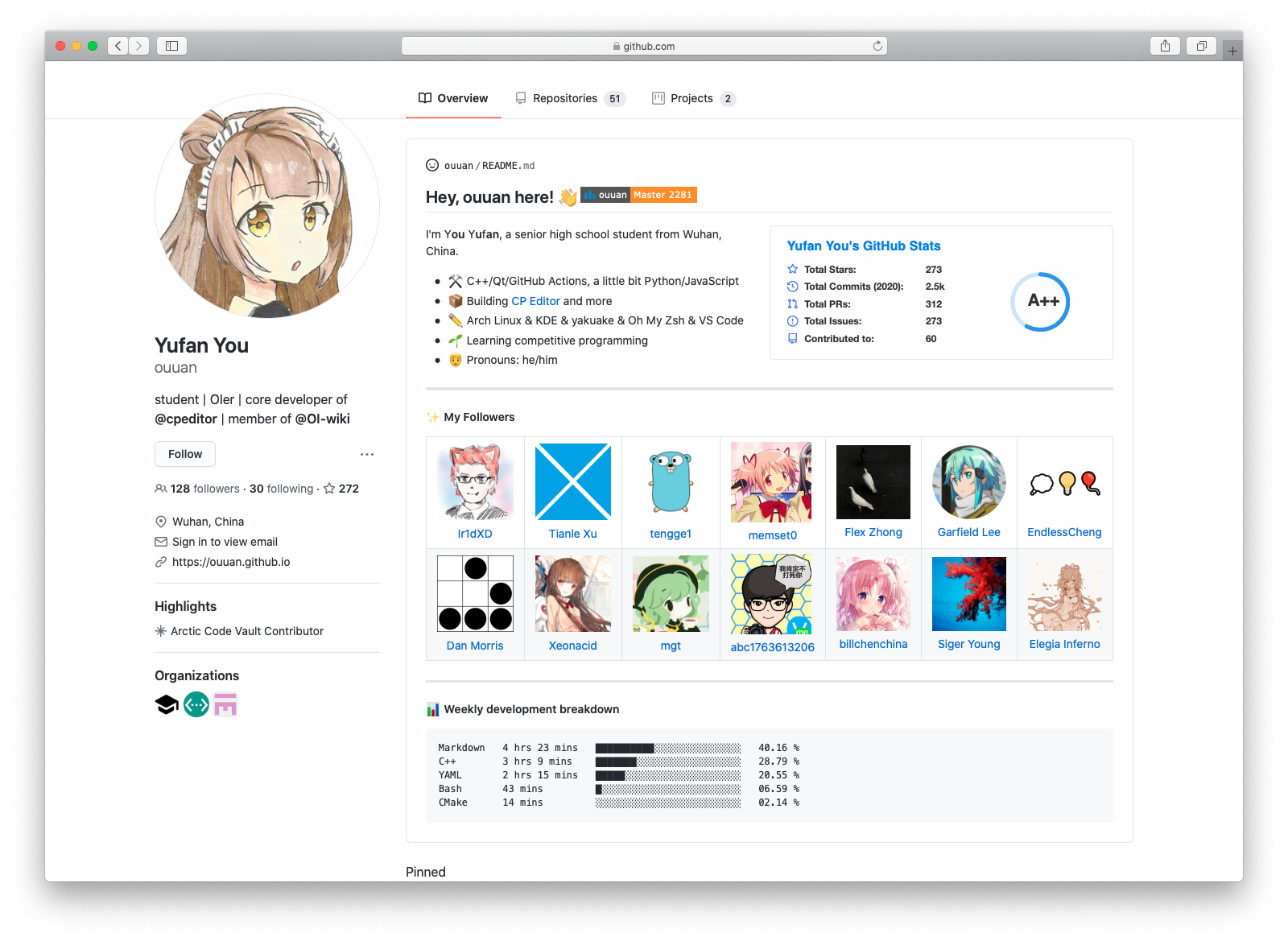 教程 | 个性化定制你的 GitHub 首页_定制github首页-CSDN博客
