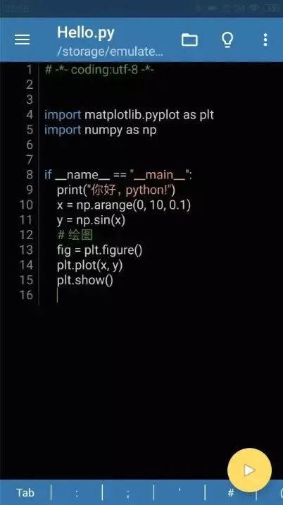 在手机上玩python编程-Pydroid3_pydroid3没有内部文件夹-CSDN博客