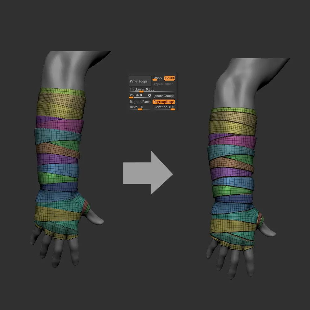 游戏建模ZBrush 小技巧次世代,游戏建模,3D游戏建模小强的博客-