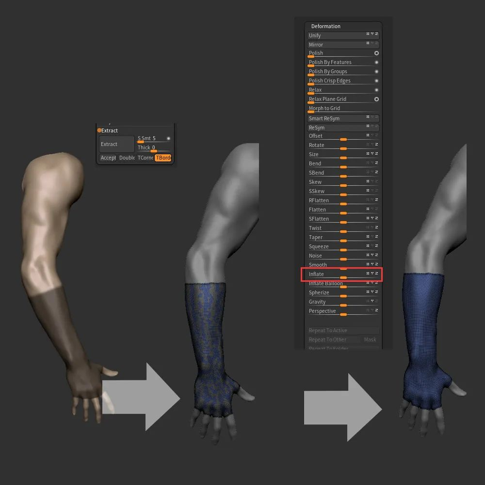 游戏建模ZBrush 小技巧次世代,游戏建模,3D游戏建模小强的博客-