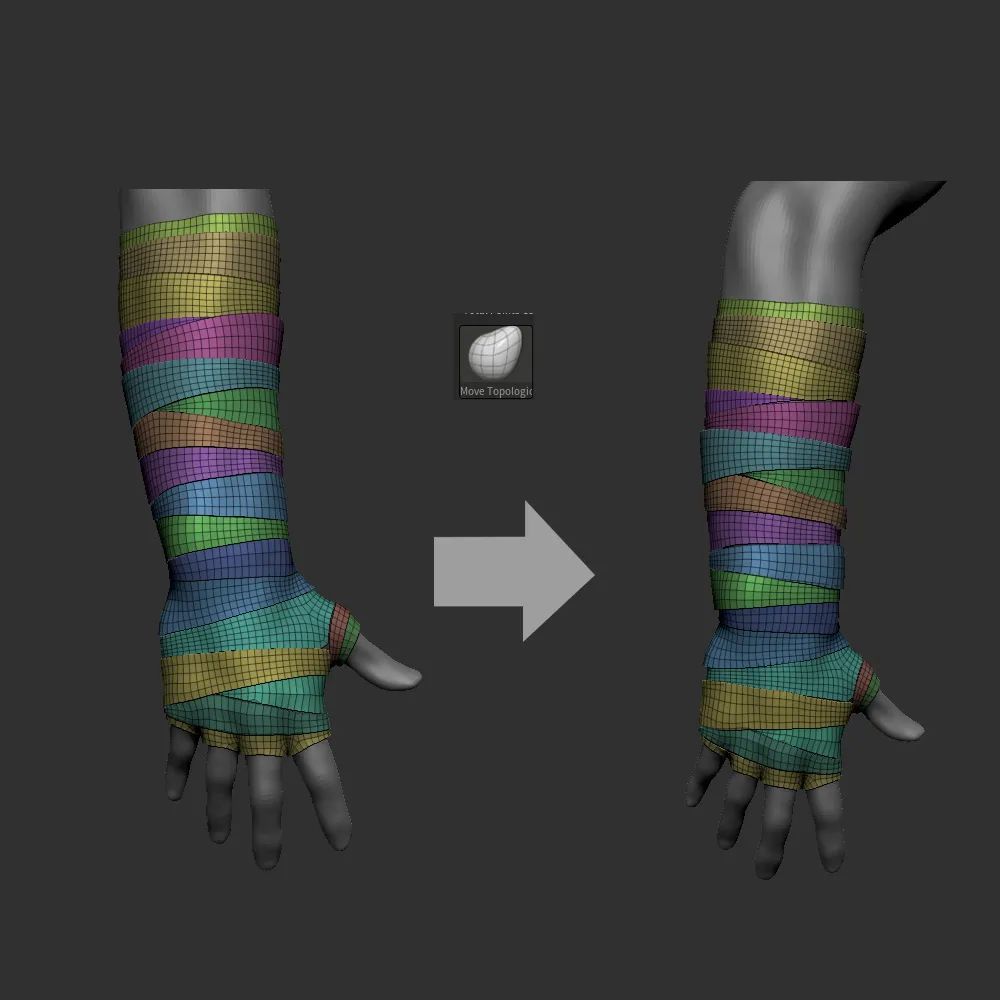 游戏建模ZBrush 小技巧次世代,游戏建模,3D游戏建模小强的博客-