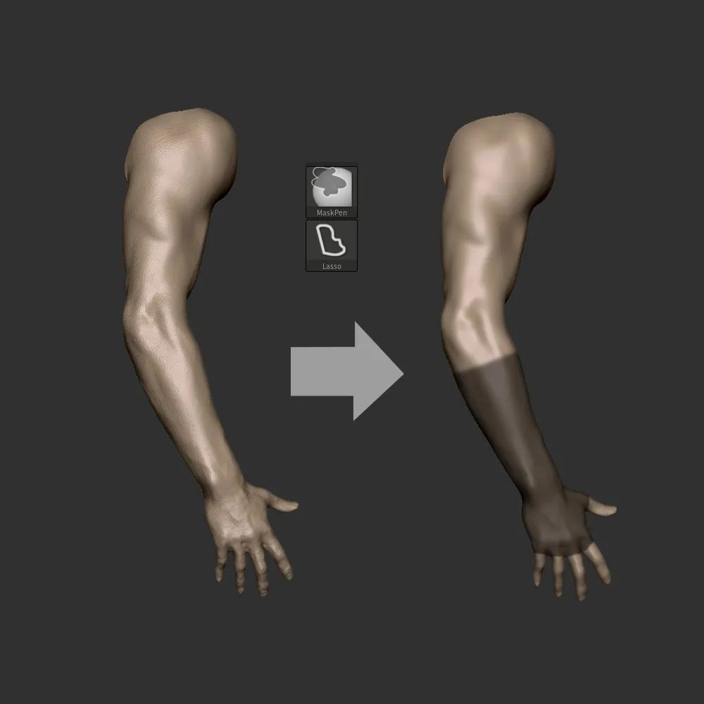 游戏建模ZBrush 小技巧次世代,游戏建模,3D游戏建模小强的博客-