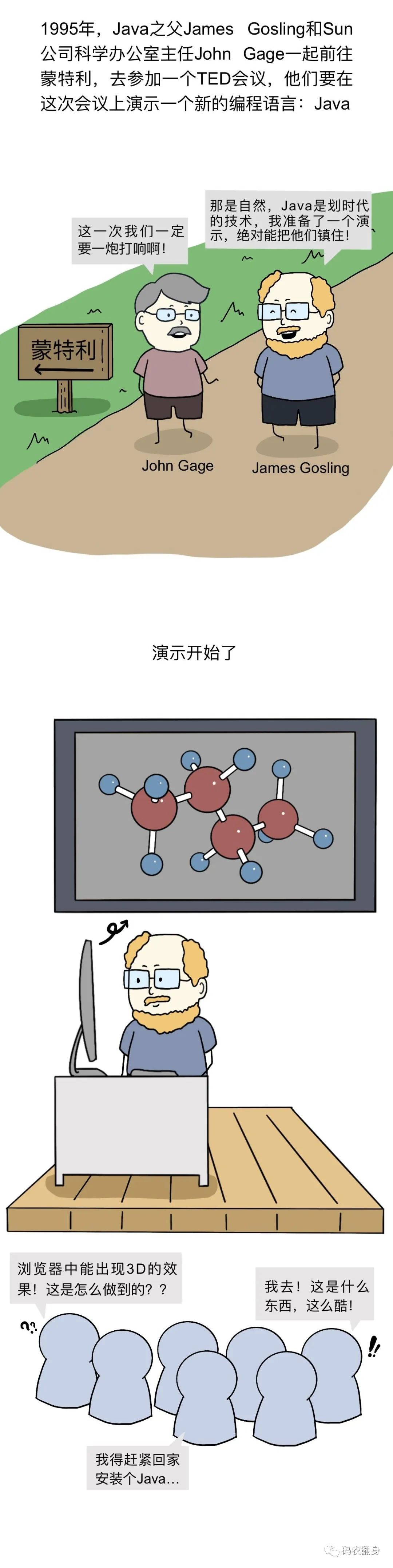Java发展史漫画展示 很有意思 使用java的才懂得 码灵的博客 Csdn博客