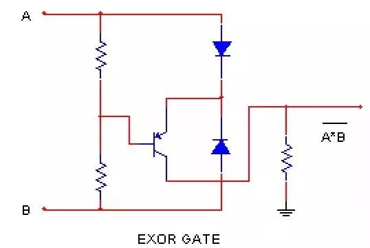 電阻二極管三極管搭出的這幾種邏輯電路你都見過幾個