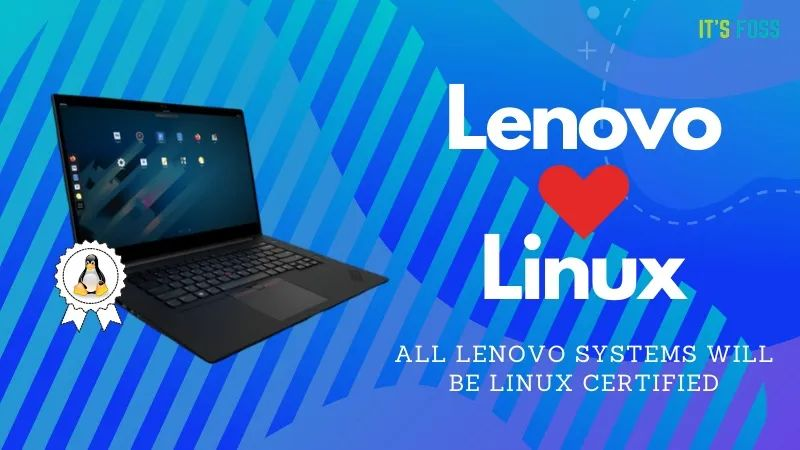 现在你可以购买通过linux 认证的联想thinkpad 和thinkstation Linux 中国 技术无边 Csdn博客