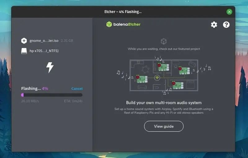 如何在linux 上安装和使用etcher 来制作linux 临场usb Linux 中国 技术无边 Csdn博客