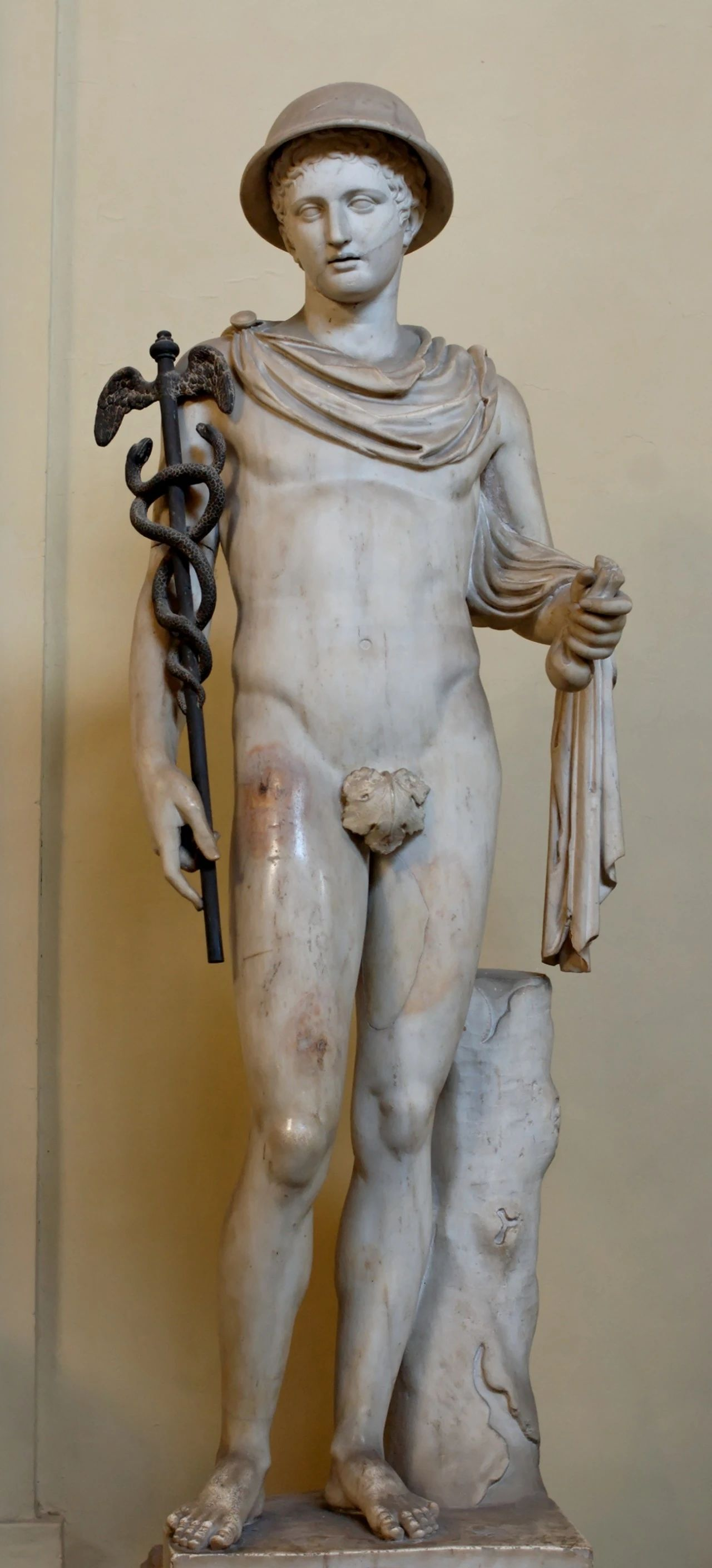 赫耳墨斯和雕像者图片