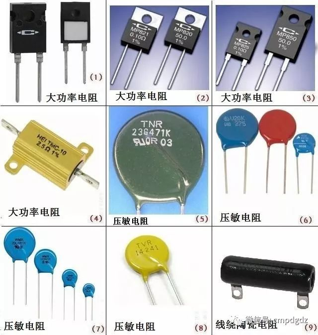 电子元器件图片、名称、符号图形对照（精编请收藏）_电器元件符号和字母图片集成块图-CSDN博客