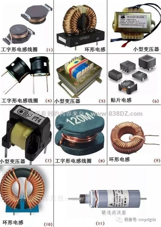 电子元器件图片、名称、符号图形对照（精编请收藏）_电器元件符号和字母图片集成块图-CSDN博客