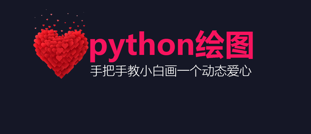 python动图爱心表白_用python画动态图