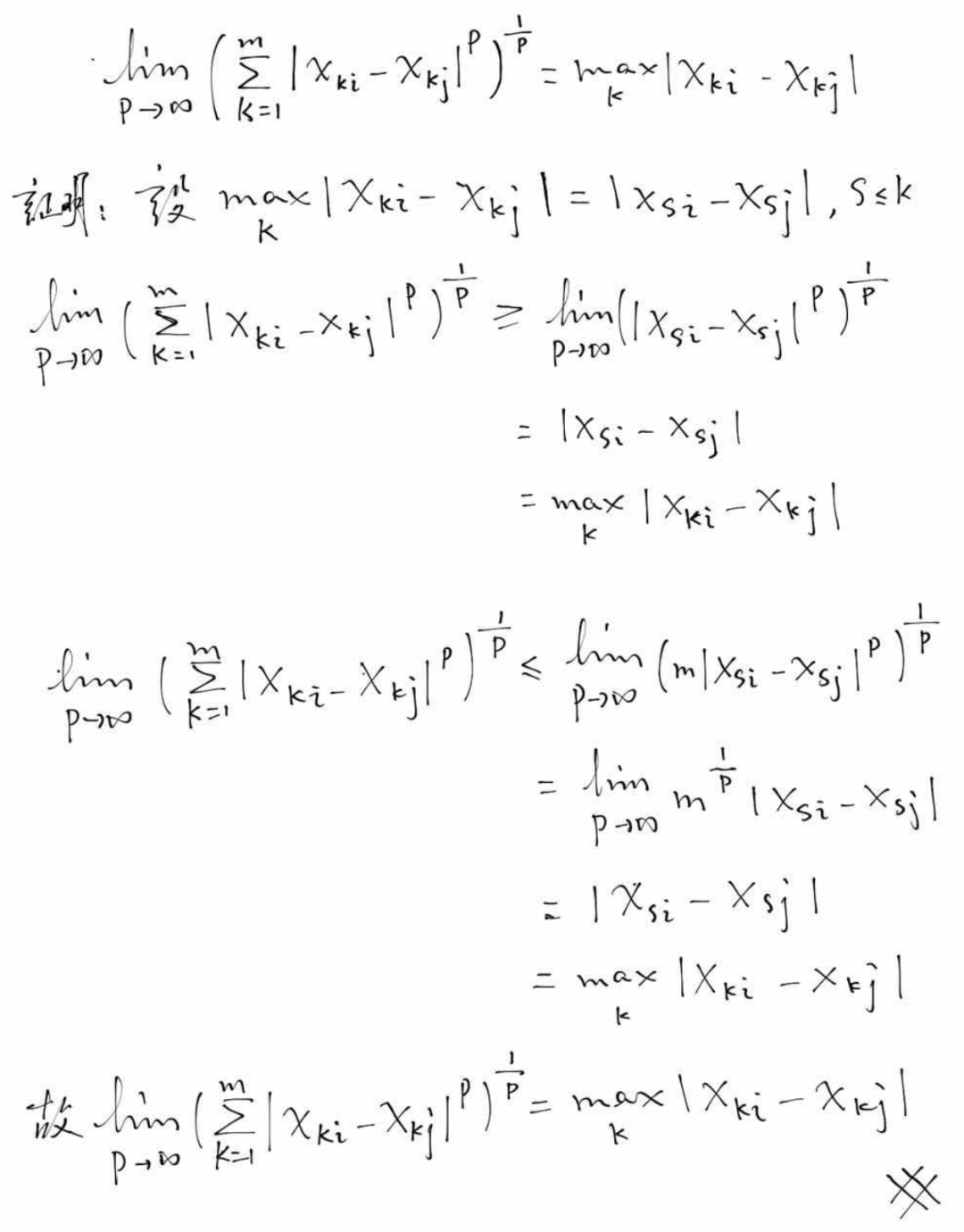详解机器学习中常见的距离与Python实现_python linalg计算曼哈顿距离-CSDN博客