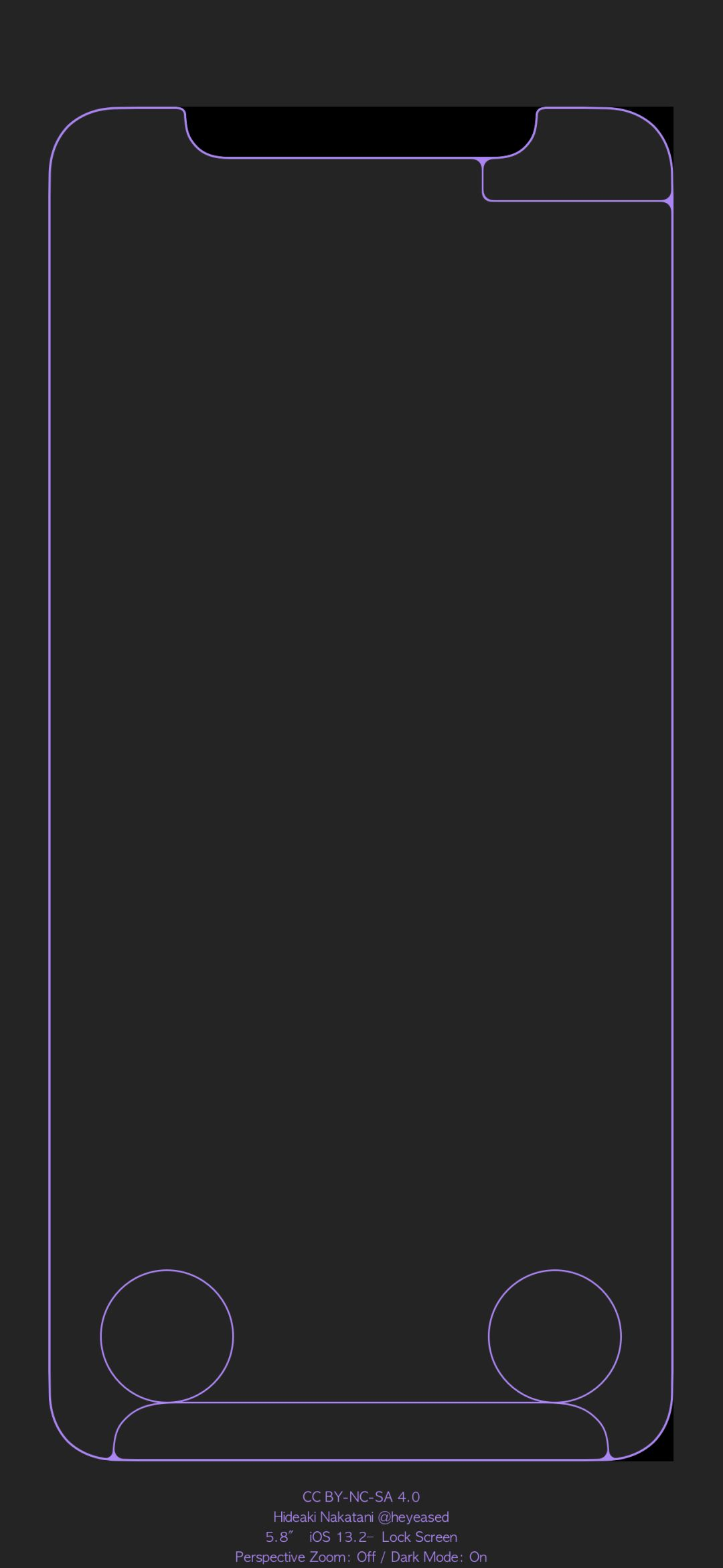 【特效壁纸】隐藏dock栏,全面屏壁纸,搭配ios13深色模式,完美