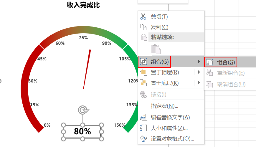 教你如何利用EXCEL制作动态仪表盘-CSDN博客