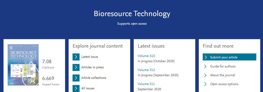 环境 微生物期刊 Bioresource Technology 刘永鑫的博客 宏基因组公众号 Csdn博客