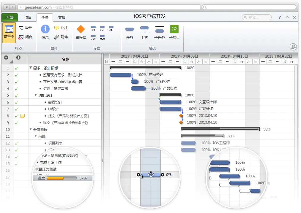 几款免费在线甘特图工具-CSDN博客