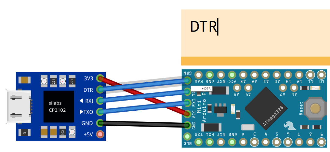【arduino】pro mini程序下载器接线方法，arduino pro mini 与nodemcu通信方案-CSDN博客