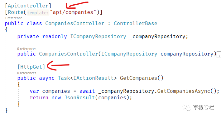 使用ASP.NET Core 3.x 构建 RESTful API - 3.2 路由