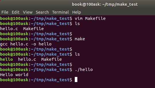 xinu + write makefile for c program