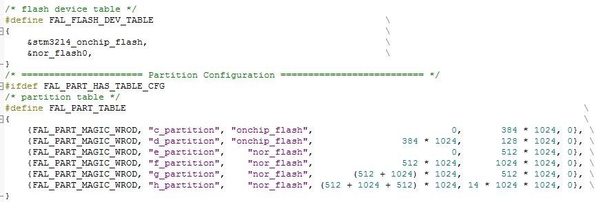RT-Thread | FAL软件包的使用，对FLASH进行分区管理_使用fal层实现对norflash的分区挂载-CSDN博客