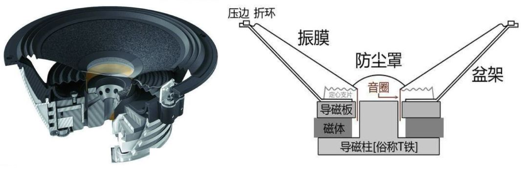 喇叭和喇叭磁(图1)