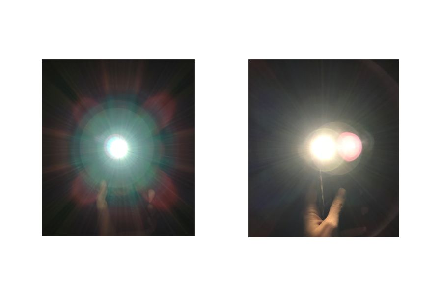 为什么夜晚拍照时照片里有不规则光晕？（转载）_摄像头镜片与隔圈之间的反射-CSDN博客
