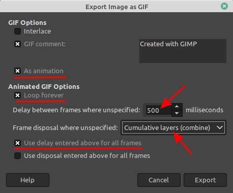 初级 如何在gimp 中制作gif Linux 中国 技术无边 Csdn博客 Gnu图像