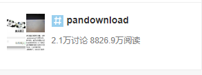再见PanDownload ，下一个已经来了。dotNet全栈开发-