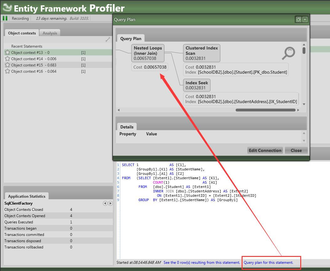 三种方式让你轻松监控 EntityFramework 中的 sql 流转