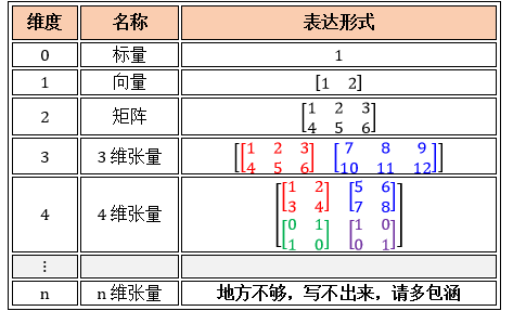 张量 101