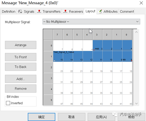 Use CANdb ++ Editor to add frame CAN_ID and signal CAN_Signal in DBC ...