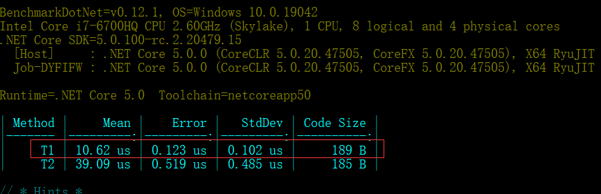 .Net 5性能改进