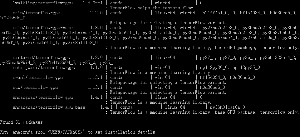 使用conda安装tensorflow Gpu Ubuntu系统 Warmer Sweeter Csdn博客