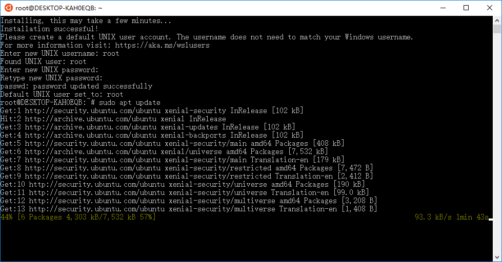 在 windows 玩 linux