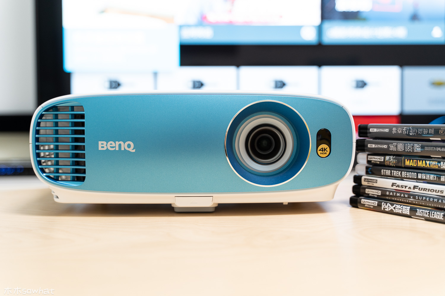 明基 tk800m 4k hdr家用投影体验