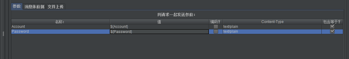 jmeter入参及断言参数化json穿过棱镜的光-