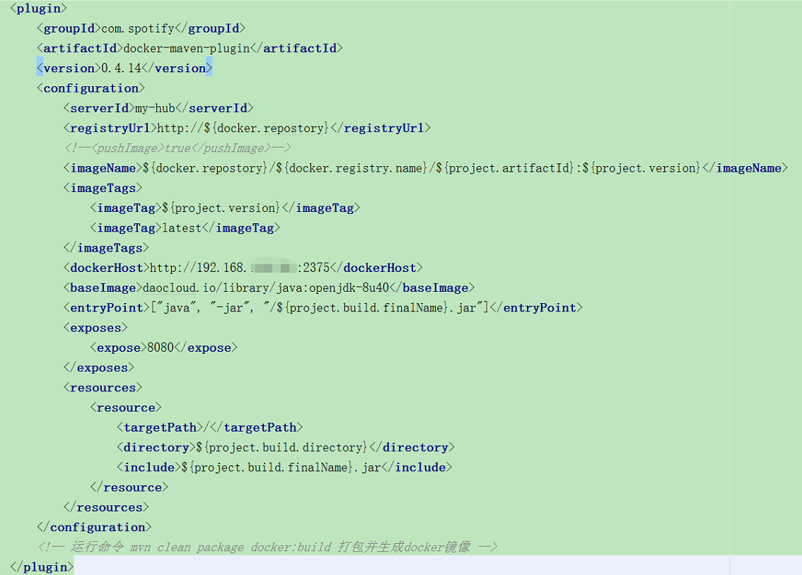 dockermavenplugin插件将项目编译为docker镜像_dockermavenplugin0.4.14CSDN博客