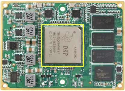 基于TI KeyStone C66x系列多核架构定点/浮点TMS320C6678设计的评估板电源接口和拨码开关