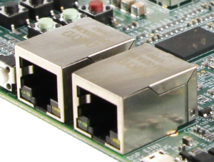 TI KeyStone C66x开发板千兆以太网口、JTAG接口