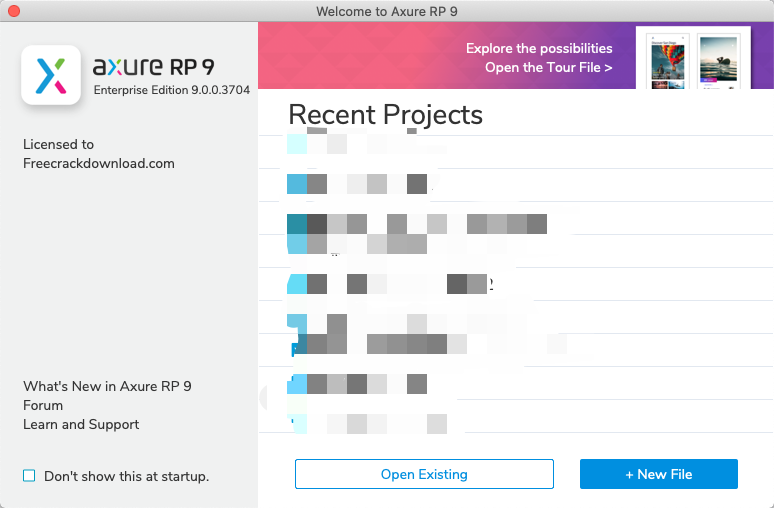 Axure 9.0.0.3704 授权码