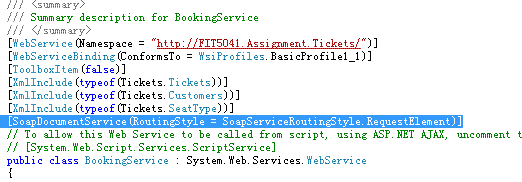 解决办法：服务器未能识别 HTTP 标头 SOAPAction 的值