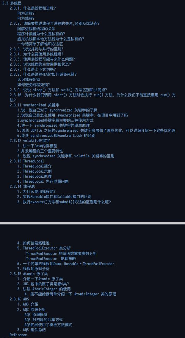 github上標星70.5k，賊火的Java突擊手冊，全面詳細對標阿里P7