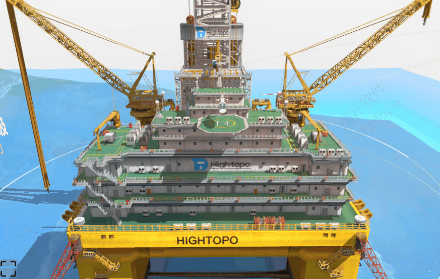 Science and Technology Observation｜Three-dimensional virtual simulation of offshore platform operation, helping a powerful nation