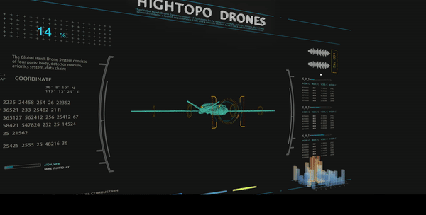 Technological diversity: UAV 3D visualization system based on HTML5 WebGL