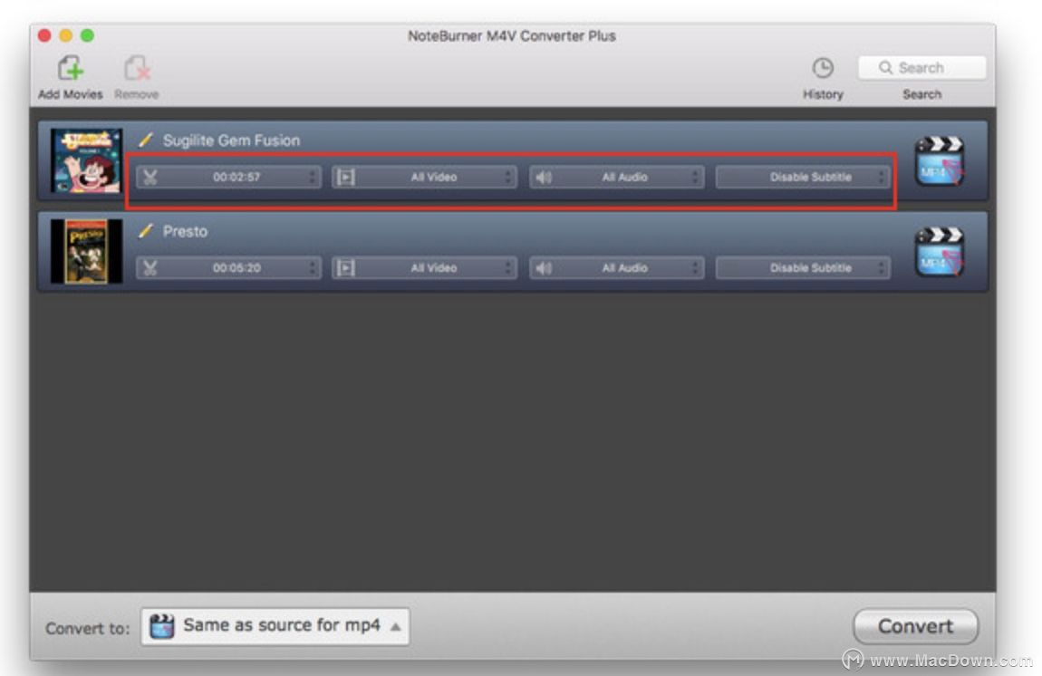 noteburner m4v converter plus