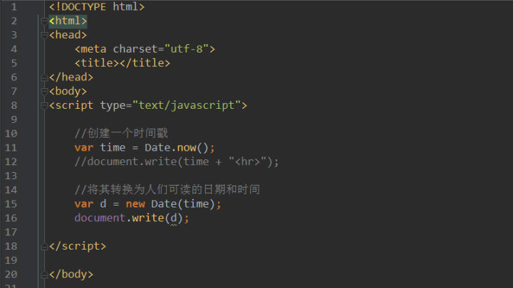 JS怎么获取当前时间戳
