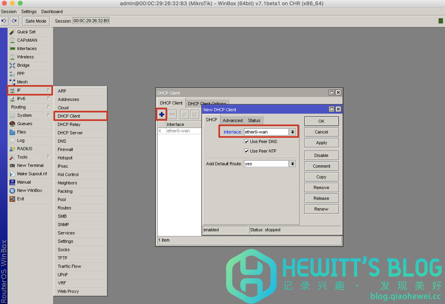 routeros v6.43.2_配置PPPOE拨号和固定IP上网-从零开始学RouterOS系列02-CSDN博客