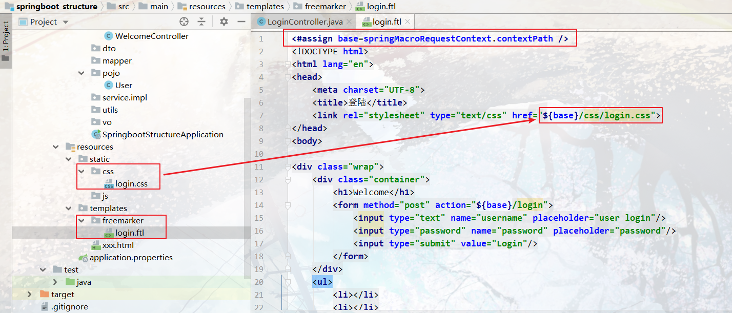 SpringBoot整合Freemarker_freemarker css样式文件路径CSDN博客