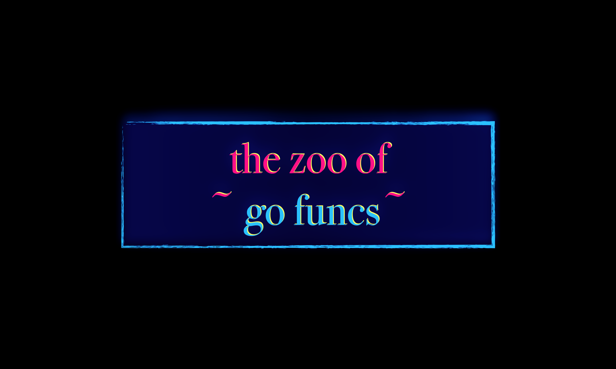 The Zoo of Go Funcs