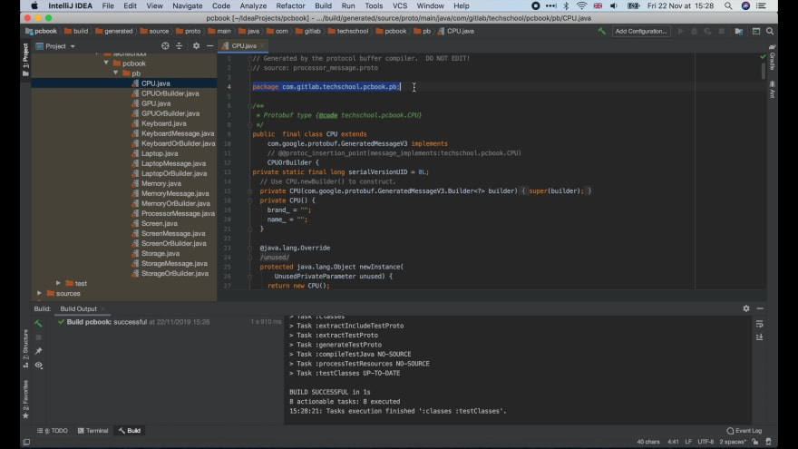 Multiple Java files and custom package name